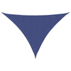 Vidaxx auvent triangulaire 5x5x6 m tissu oxford bleu