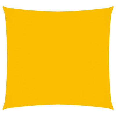 Auvent Vidaxx carré 3,6x3,6 m tissu oxford jaune