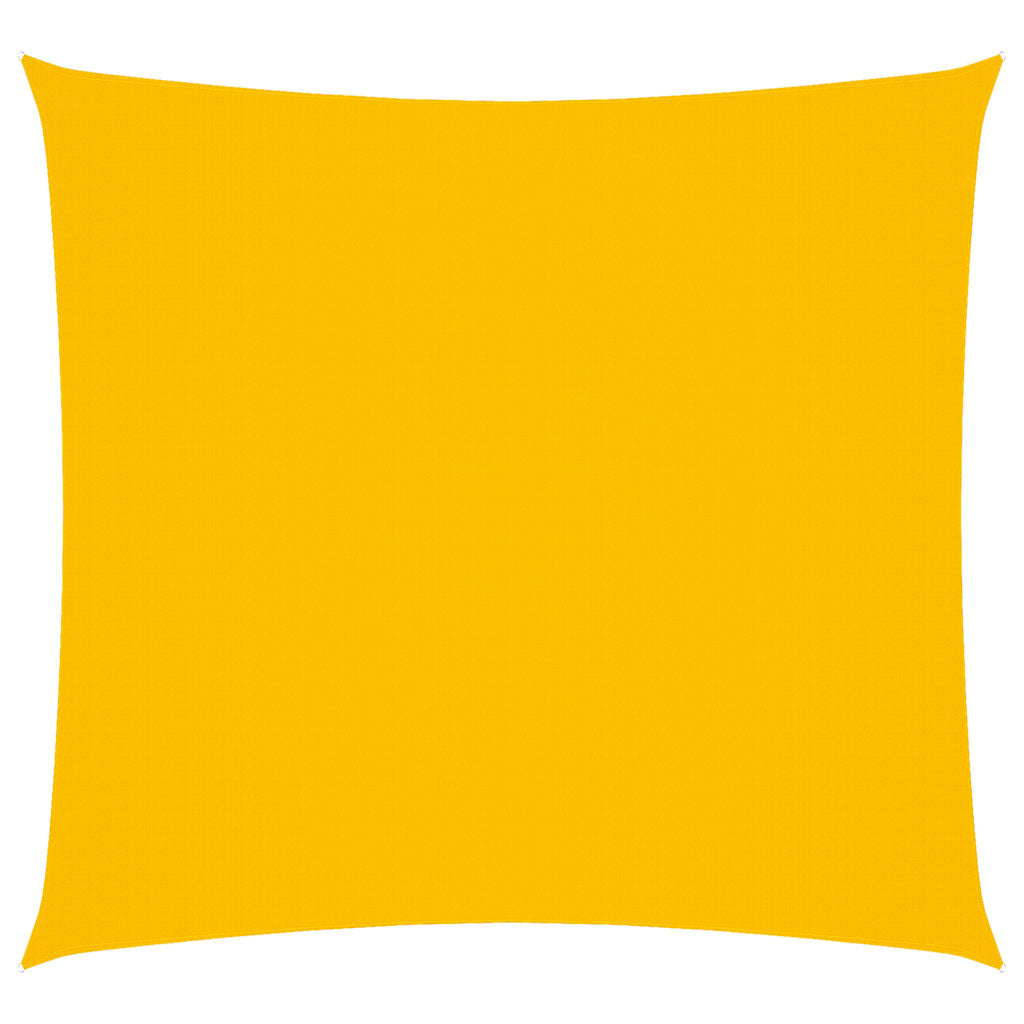 Vidaxxl parasol carré 4x4 m tissu oxford jaune