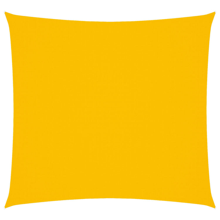 Auvent Vidaxx carré 5x5 m tissu oxford jaune