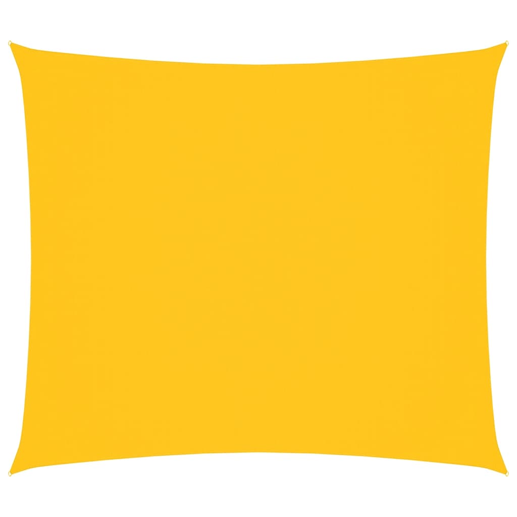 Vidaxx toile d'ombrage rectangulaire 2x2,5 m tissu oxford jaune