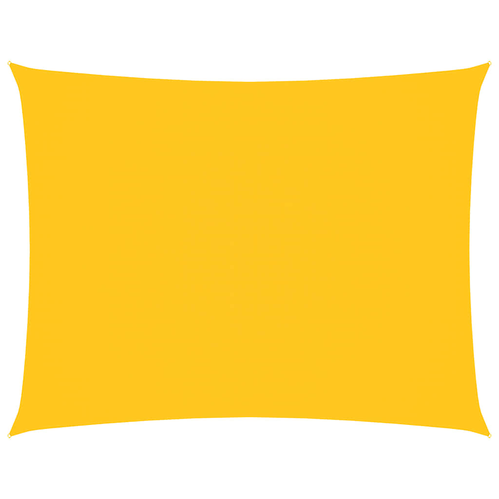 Vidaxx parasol rectangulaire 2x3,5 m tissu oxford jaune