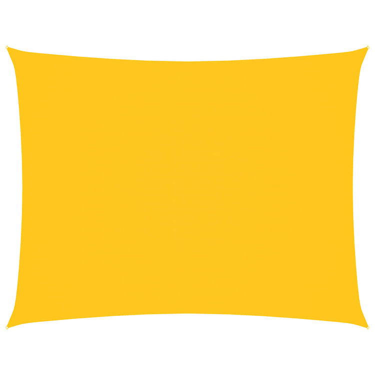 Vidaxx parasol rectangulaire 2x3,5 m tissu oxford jaune