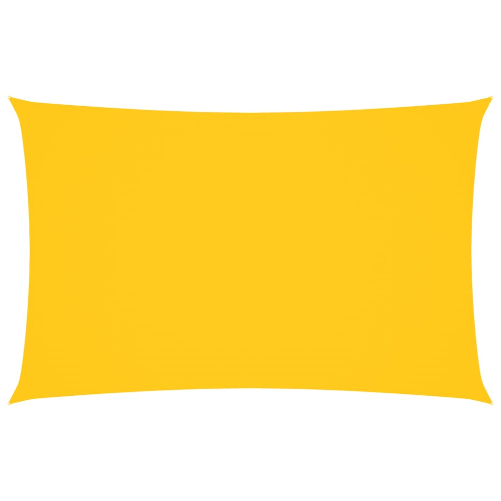 Vidaxx parasol rectangulaire 2x4,5 m tissu oxford jaune