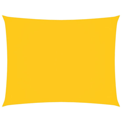 Vidaxx parasol rectangulaire 2,5x4 m tissu oxford jaune