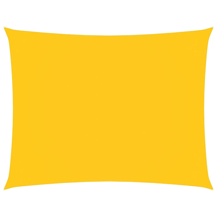 Vidaxx parasol rectangulaire 2,5x4 m tissu oxford jaune