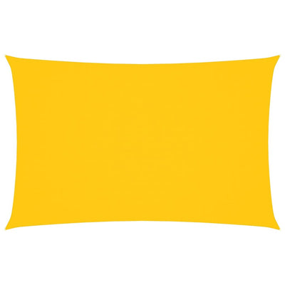 Vidaxx parasol rectangulaire 2,5x5 m tissu oxford jaune