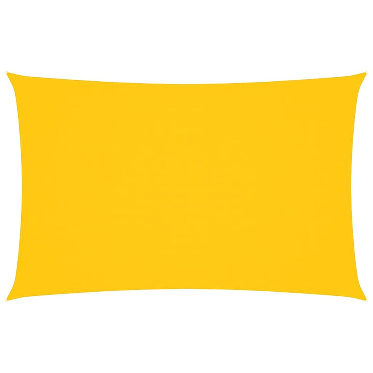 Vidaxx parasol rectangulaire 2,5x5 m tissu oxford jaune