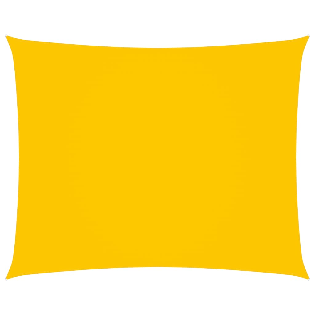 Vidaxx parasol rectangulaire 3x4 m tissu oxford jaune