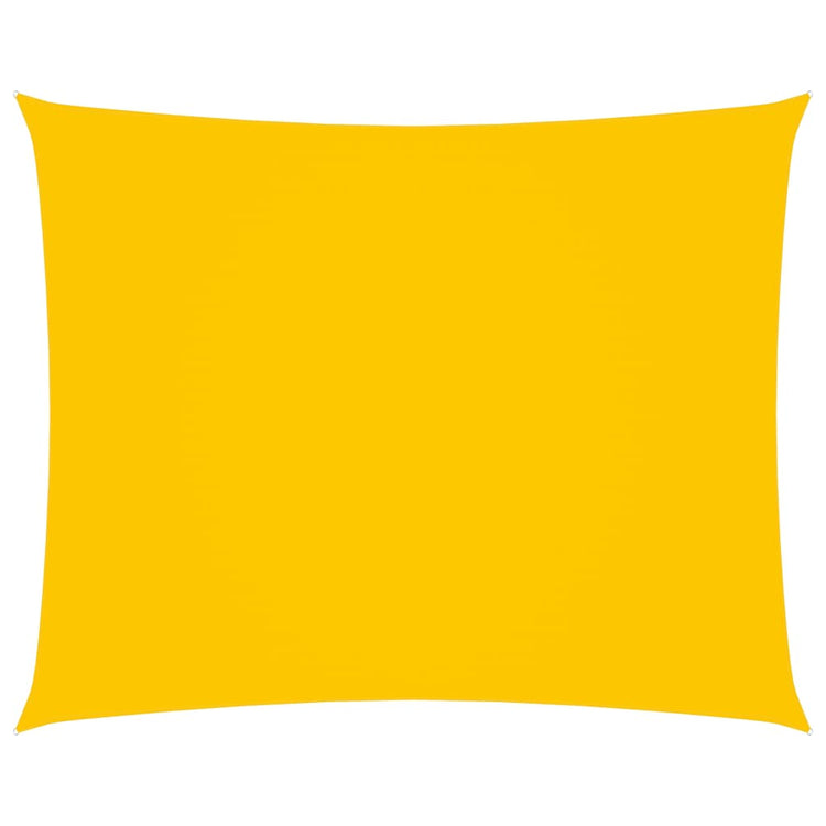 Vidaxx parasol rectangulaire 3x4 m tissu oxford jaune