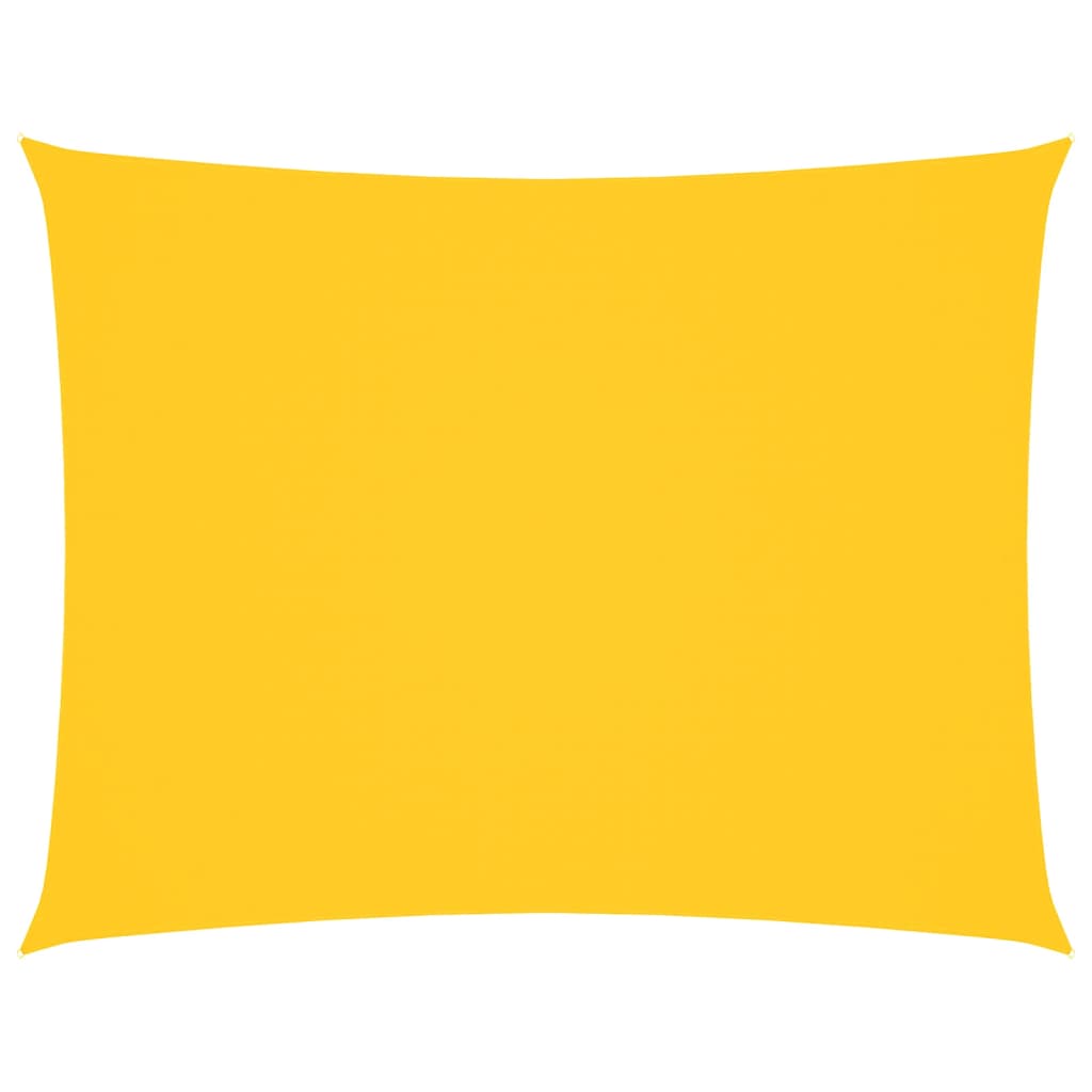 Vidaxx parasol rectangulaire 3x4,5 m tissu oxford jaune