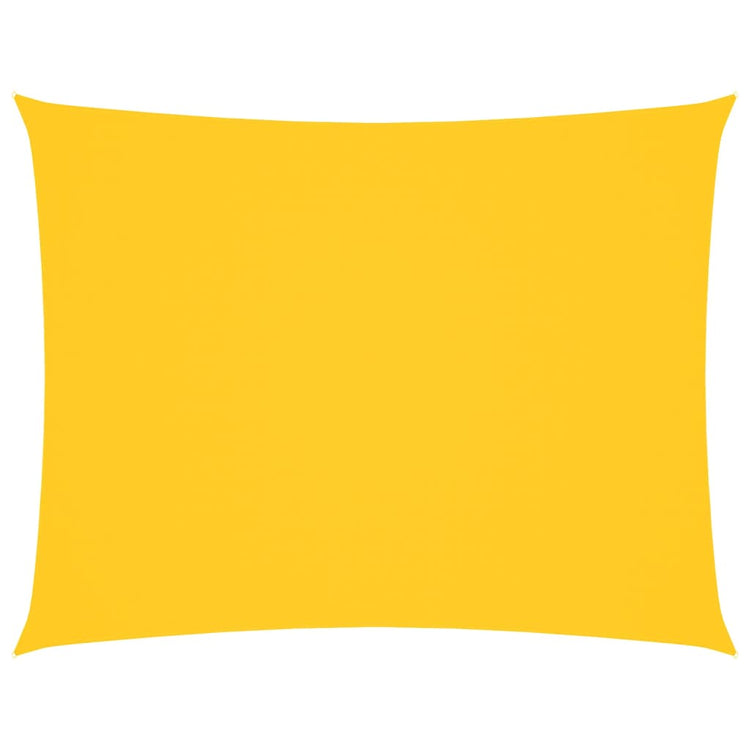 Vidaxx parasol rectangulaire 3x4,5 m tissu oxford jaune