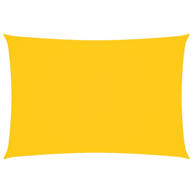Vidaxx parasol rectangulaire 3x5 m tissu oxford jaune