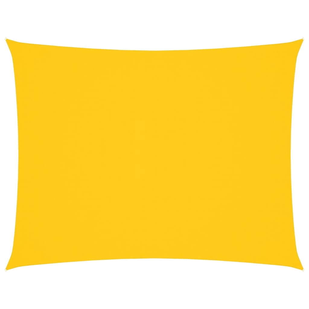 VidaXL toile d'ombrage rectangulaire 3x6 m tissu oxford jaune