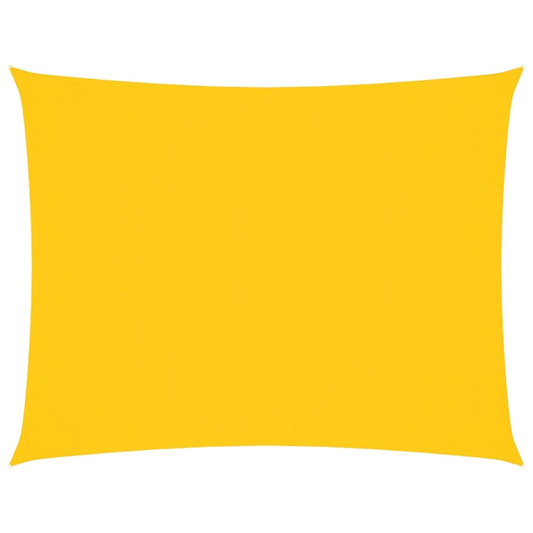 VidaXL toile d'ombrage rectangulaire 3x6 m tissu oxford jaune