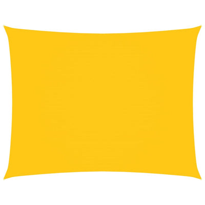 Vidaxx parasol rectangulaire 3,5x4,5 m tissu oxford jaune