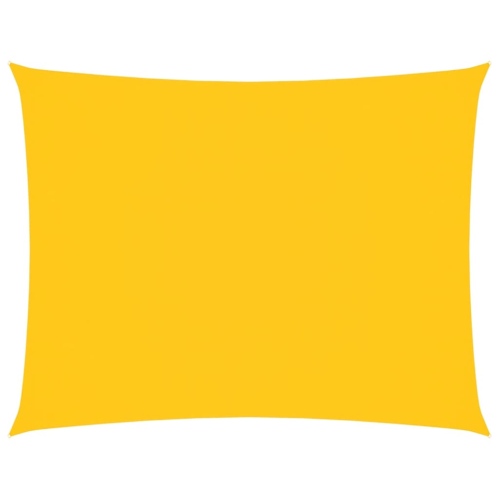 Vidaxx parasol rectangulaire 3,5x5 m tissu oxford jaune