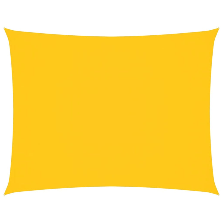 Vidaxx parasol rectangulaire 3,5x5 m tissu oxford jaune