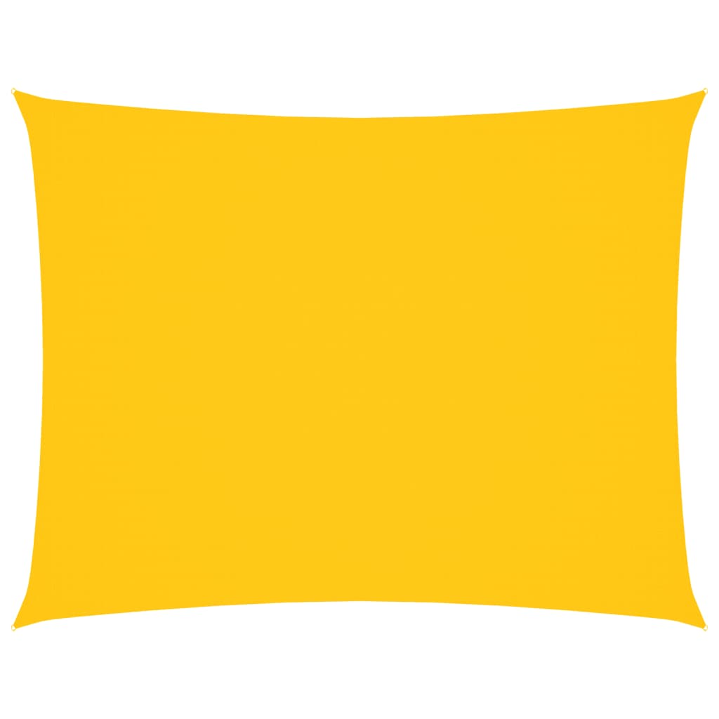 Vidaxx parasol rectangulaire 4x5 m tissu oxford jaune