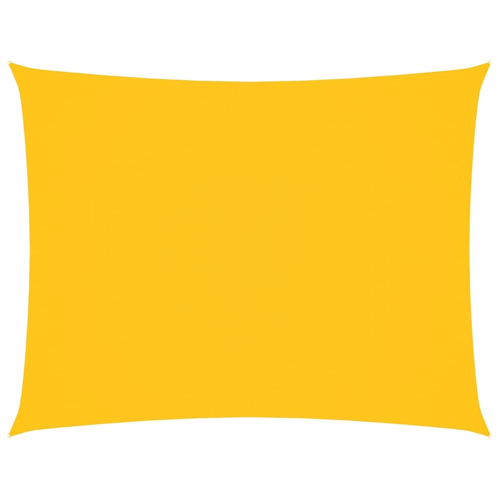 Vidaxx parasol rectangulaire 4x6 m tissu oxford jaune