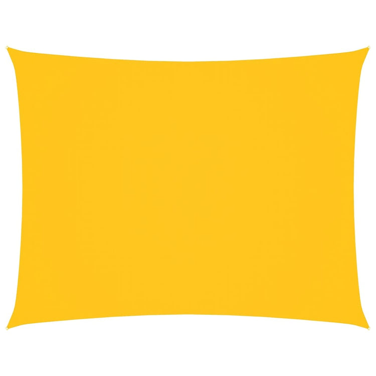 Vidaxx parasol rectangulaire 4x6 m tissu oxford jaune
