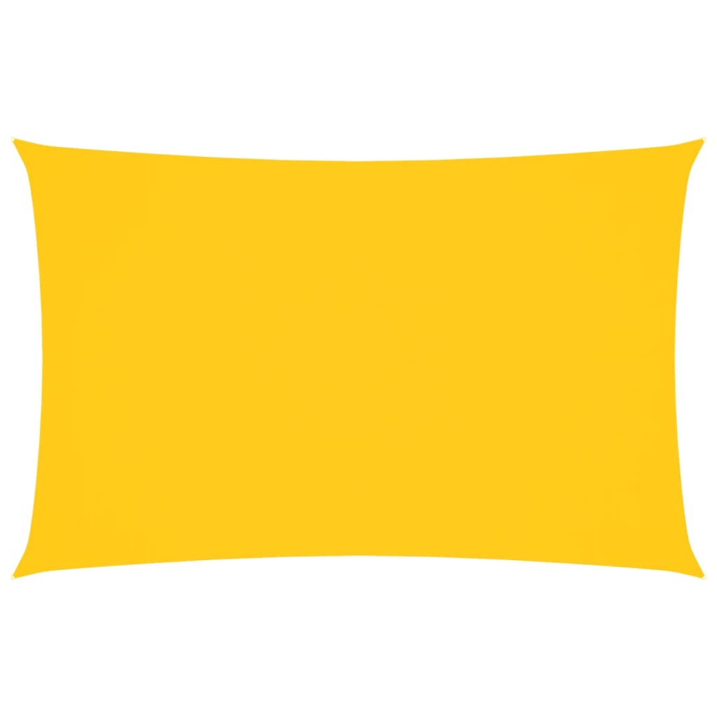 Vidaxx parasol rectangulaire 4x7 m tissu oxford jaune