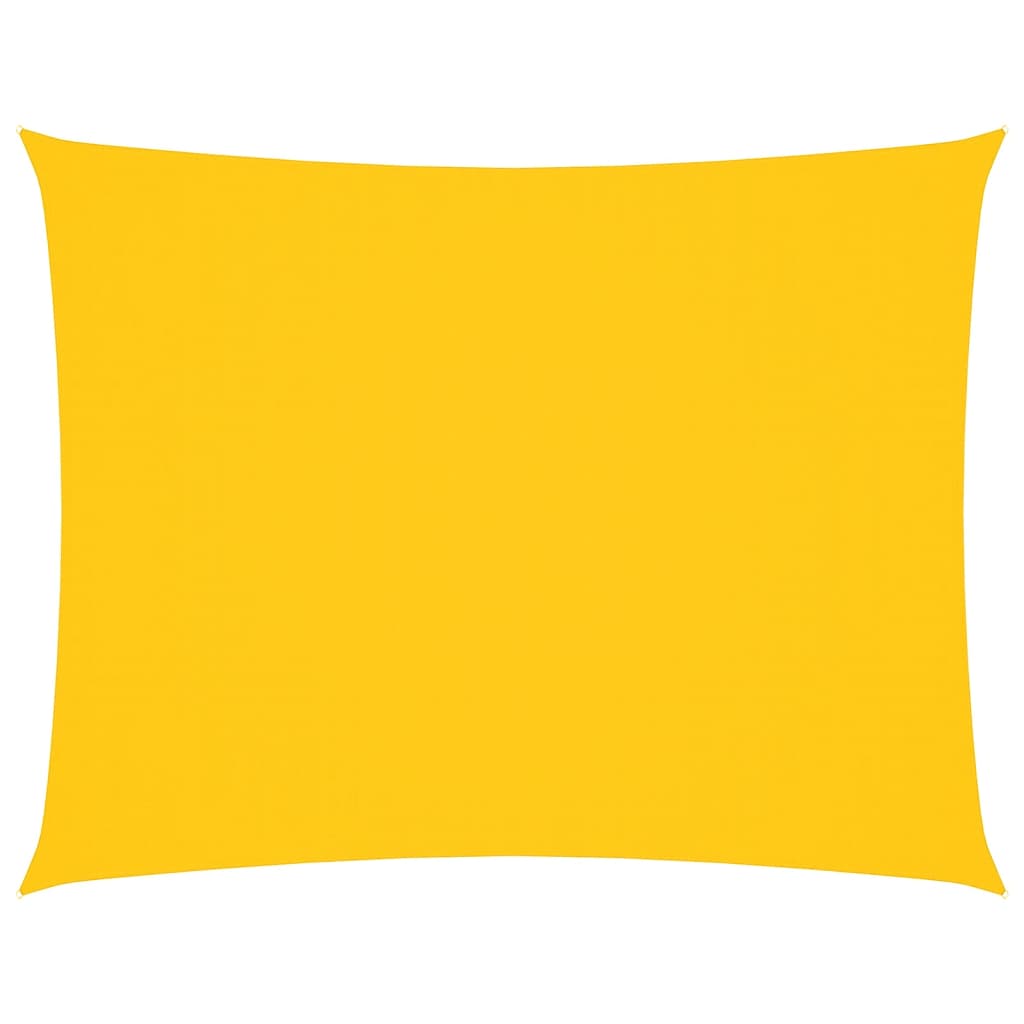 Vidaxx parasol rectangulaire 5x6 m tissu oxford jaune