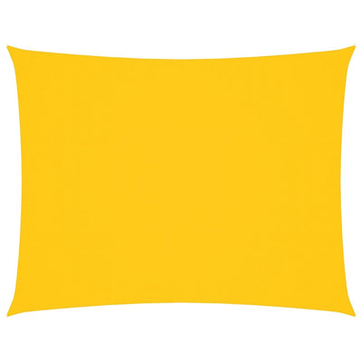 Vidaxx parasol rectangulaire 5x6 m tissu oxford jaune