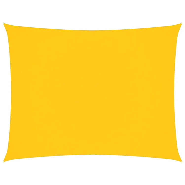 Vidaxx parasol rectangulaire 5x6 m tissu oxford jaune