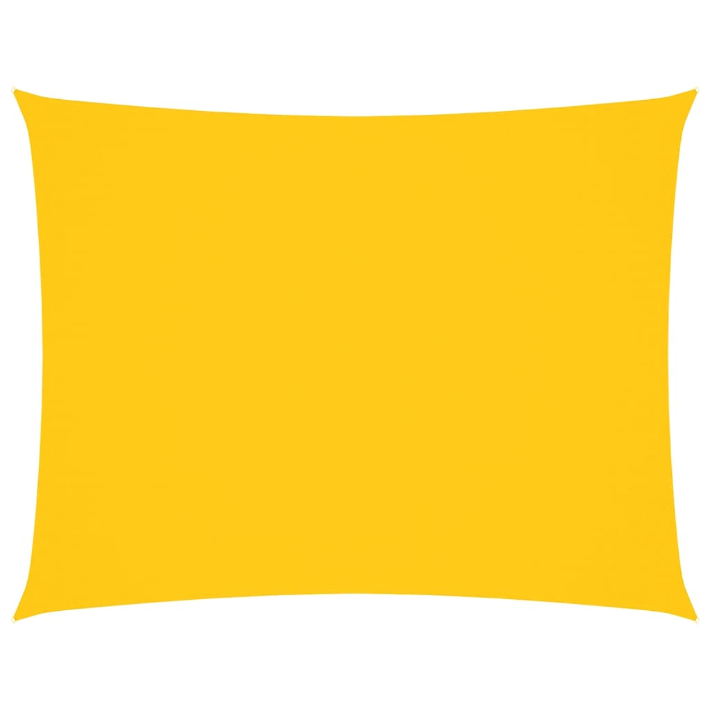 Vidaxx parasol rectangulaire 5x7 m tissu oxford jaune