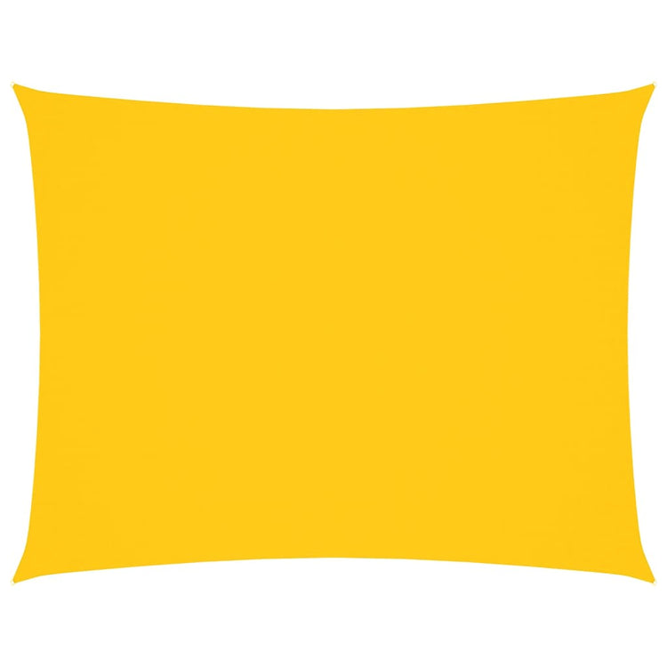 Vidaxx parasol rectangulaire 5x7 m tissu oxford jaune