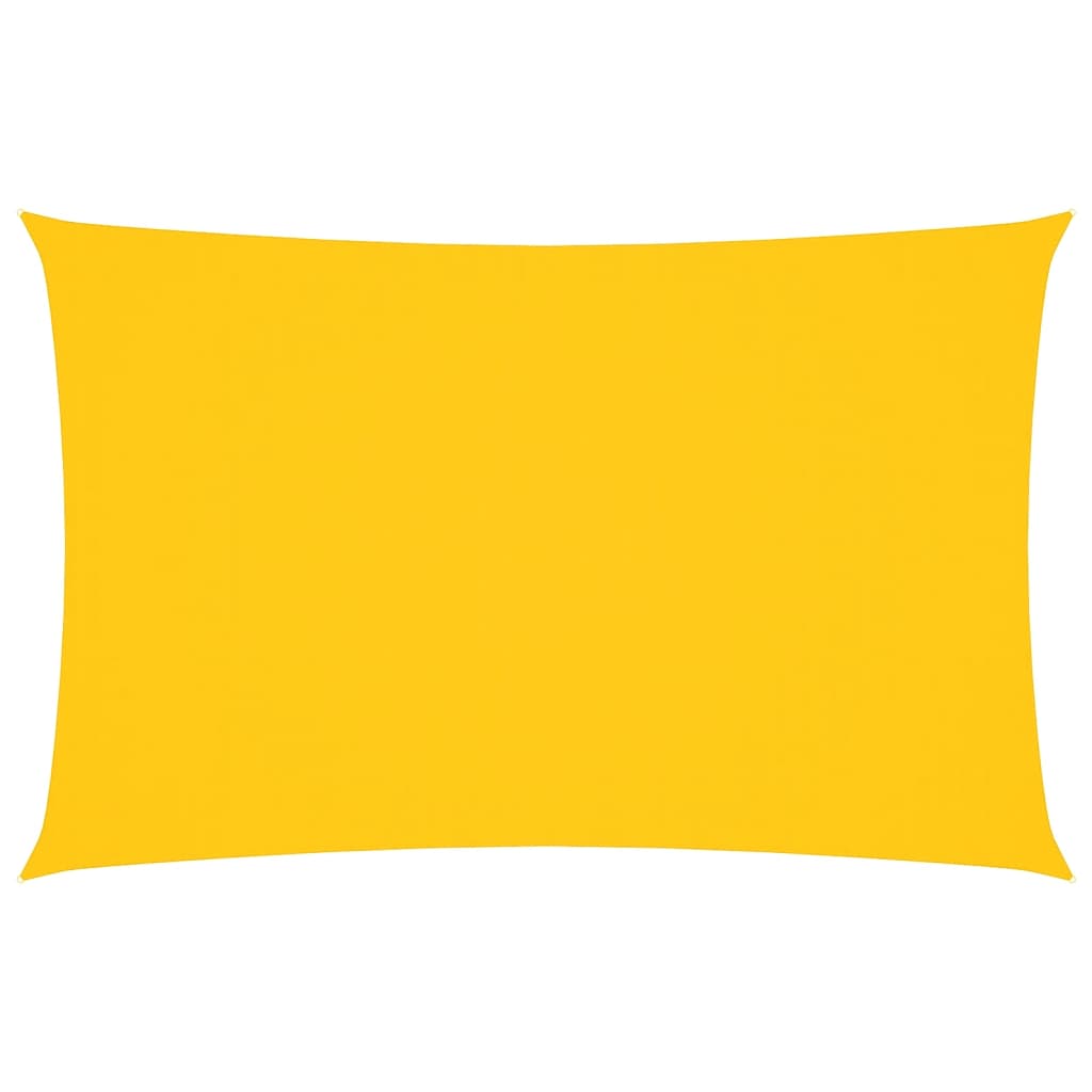 Vidaxx parasol rectangulaire 5x8 m tissu oxford jaune