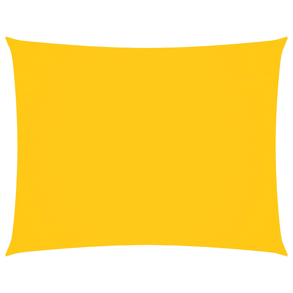 Vidaxx parasol rectangulaire 6x7 m tissu oxford jaune