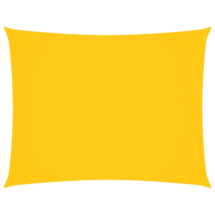 Vidaxx parasol rectangulaire 6x7 m tissu oxford jaune