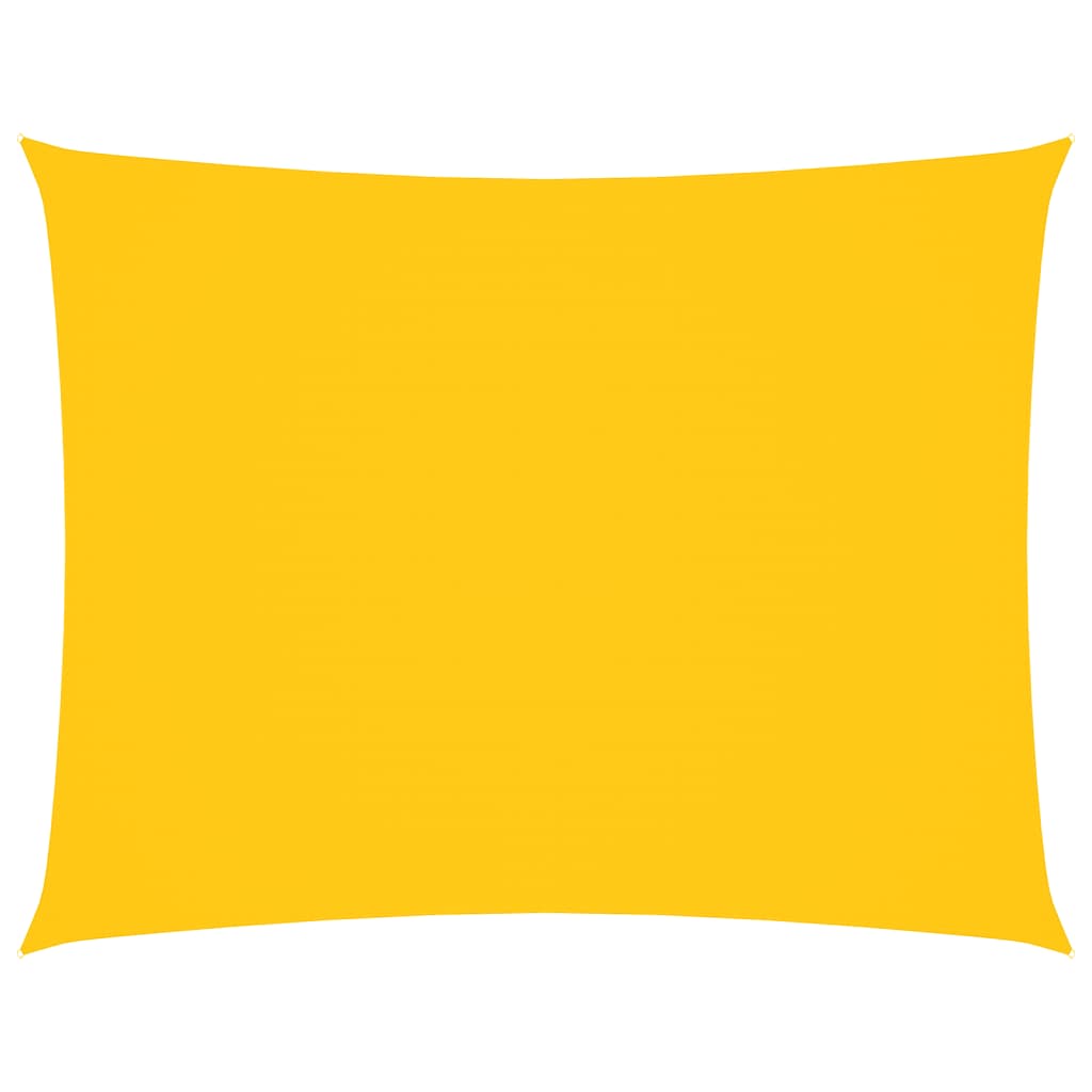 Vidaxx toile d'ombrage rectangulaire 6x8 m tissu oxford jaune