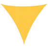 Vidaxx auvent triangulaire 4,5x4,5x4,5 m tissu oxford jaune