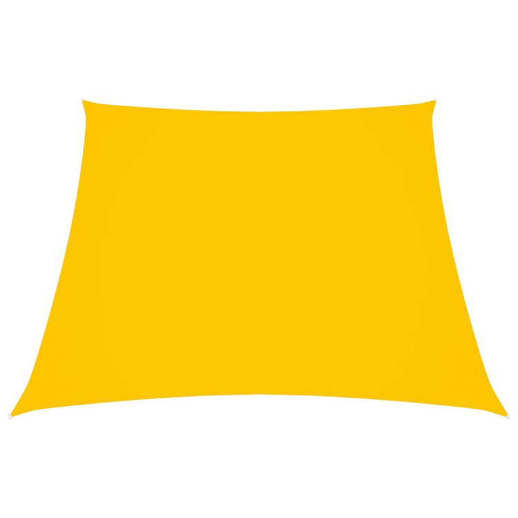 Vidaxl Zonnezeil Trapezium 2 4x3 M Oxford Tissu jaune