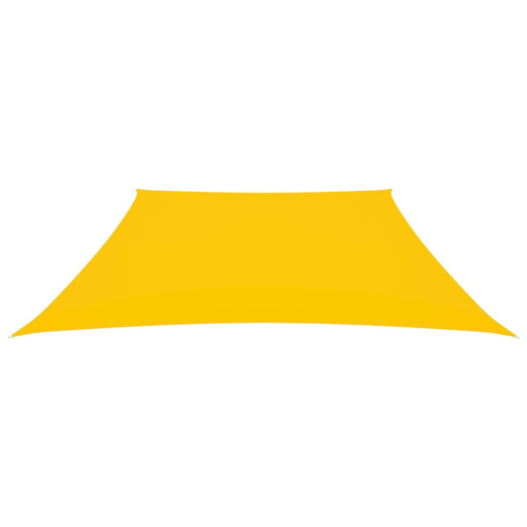 Vidaxl Zonnezeil Trapezium 2 4x3 M Oxford Tissu jaune