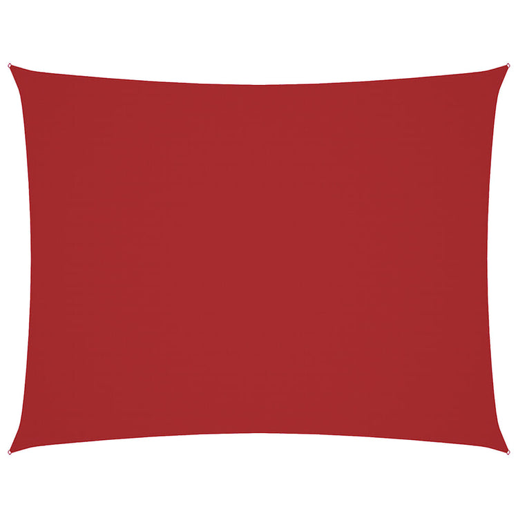 Vidaxx parasol rectangulaire 2x3 m tissu oxford rouge