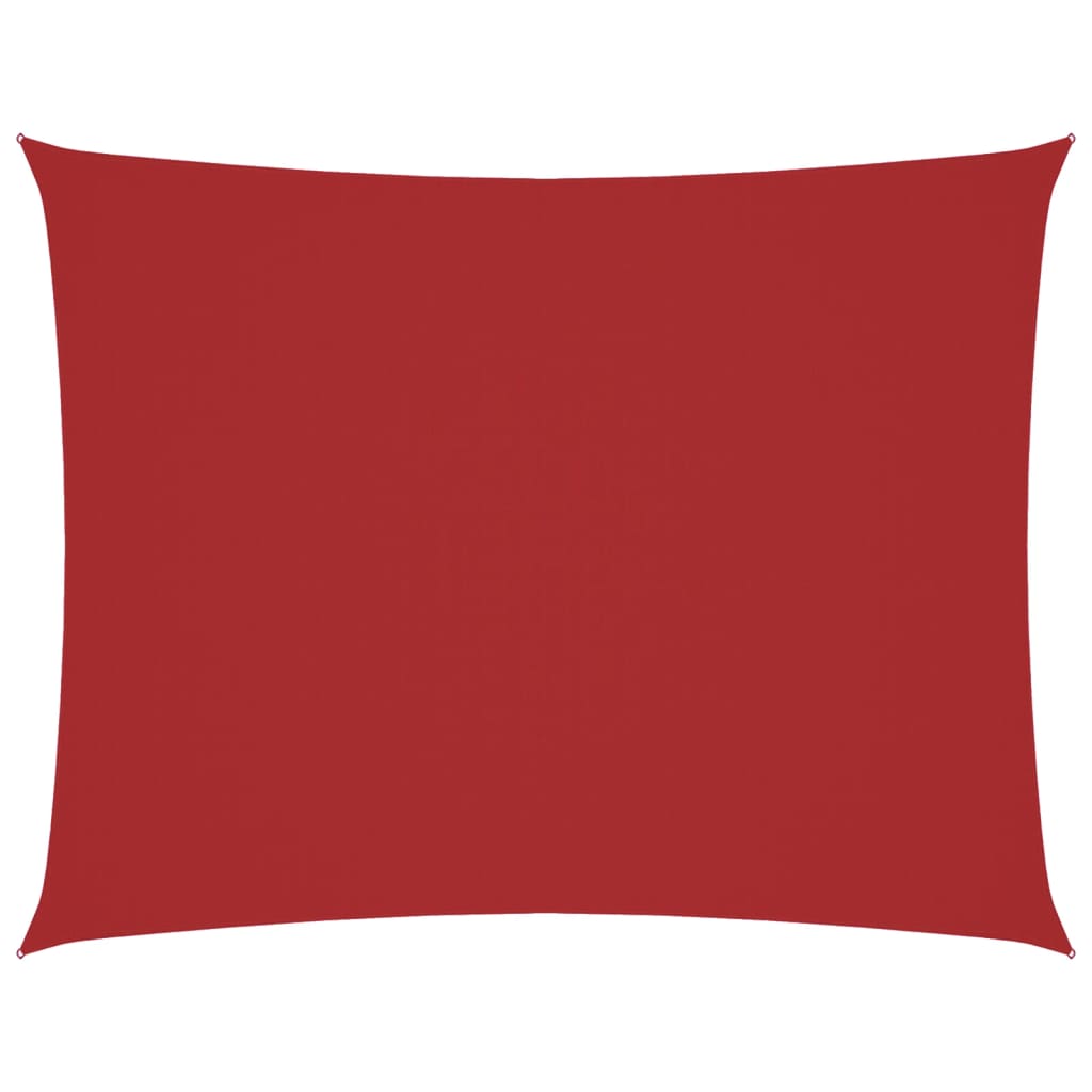 Vidaxx toile d'ombrage rectangulaire 2x3,5 m tissu oxford rouge
