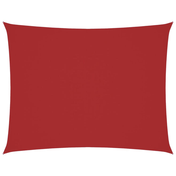 Vidaxx toile d'ombrage rectangulaire 2x3,5 m tissu oxford rouge