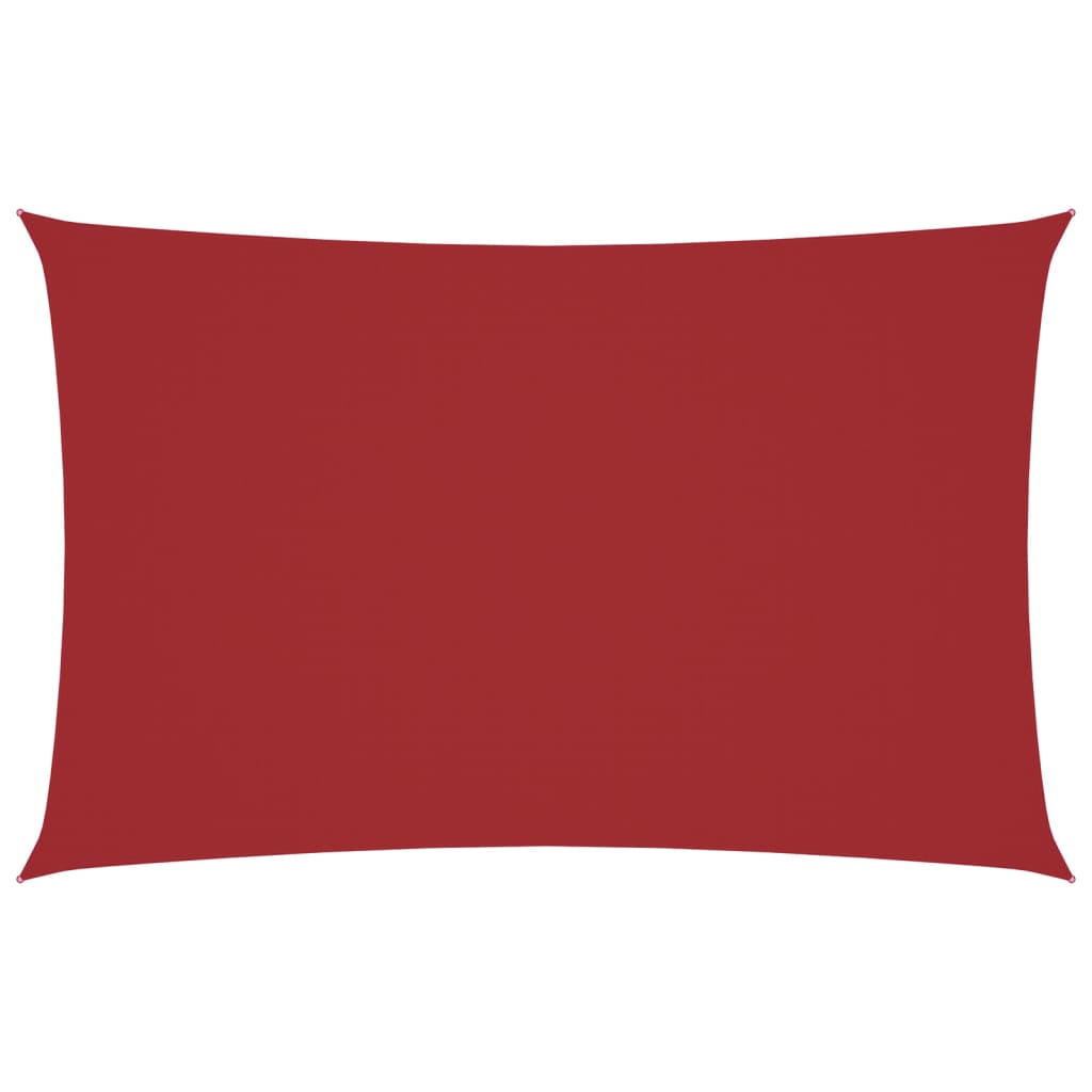 Vidaxx parasol rectangulaire 2x4,5 m tissu oxford rouge