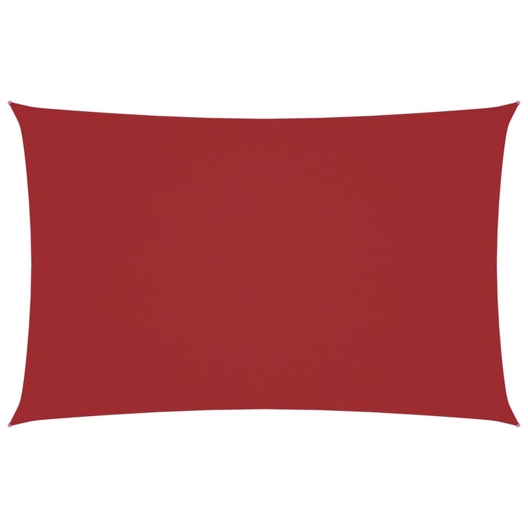 Vidaxx parasol rectangulaire 2x4,5 m tissu oxford rouge