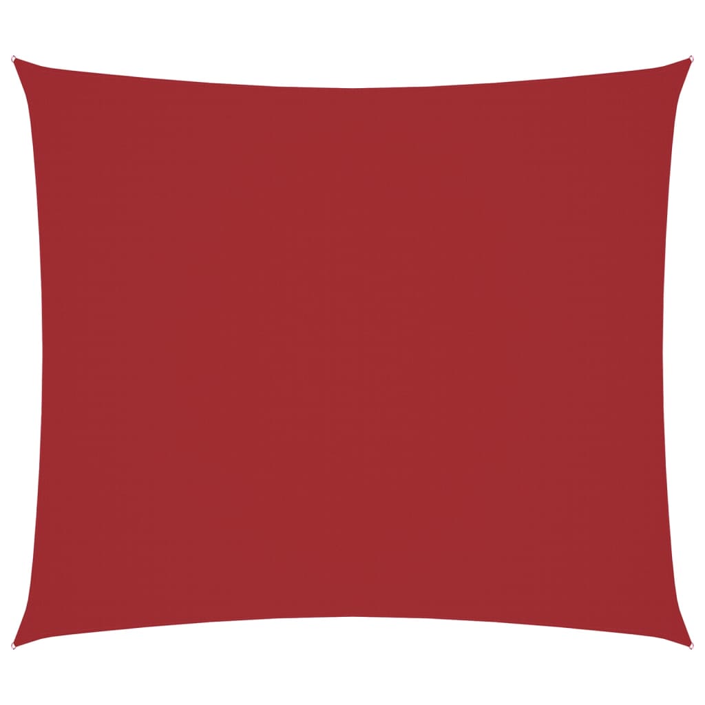 Vidaxx parasol rectangulaire 2,5x3 m tissu oxford rouge