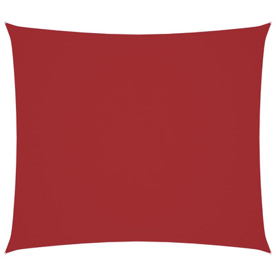 Vidaxx parasol rectangulaire 2,5x3 m tissu oxford rouge