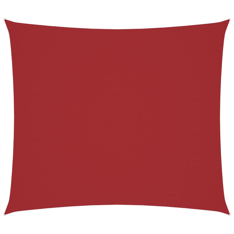 Vidaxx parasol rectangulaire 2,5x3 m tissu oxford rouge