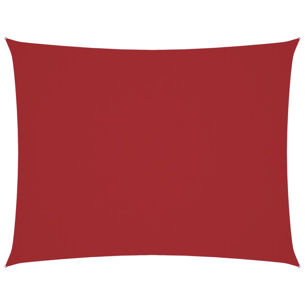Vidaxx parasol rectangulaire 2,5x3,5 m tissu oxford rouge