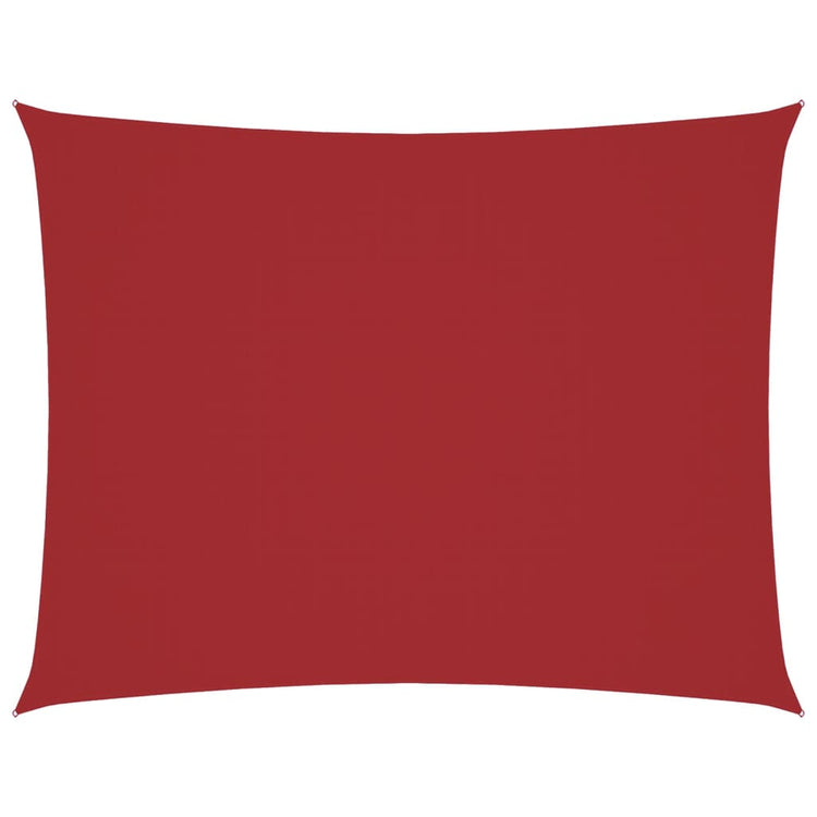 Vidaxx parasol rectangulaire 2,5x3,5 m tissu oxford rouge