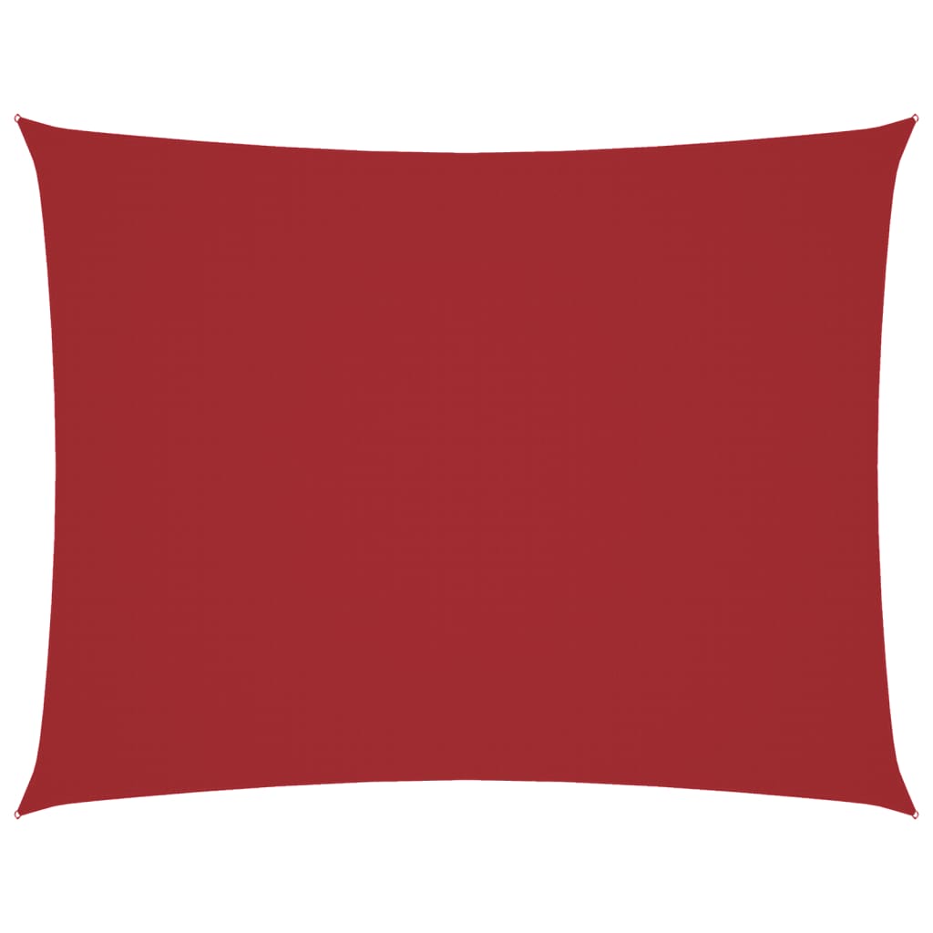 Vidaxx parasol rectangulaire 2,5x4 m tissu oxford rouge