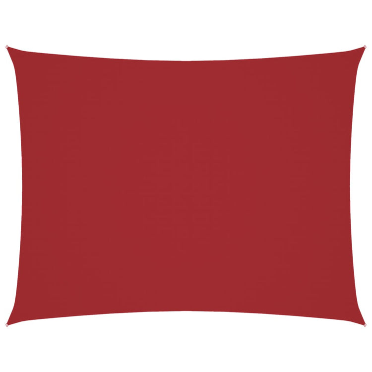Vidaxx parasol rectangulaire 2,5x4 m tissu oxford rouge